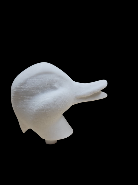 GREEN WING TEAL CALLER HEAD